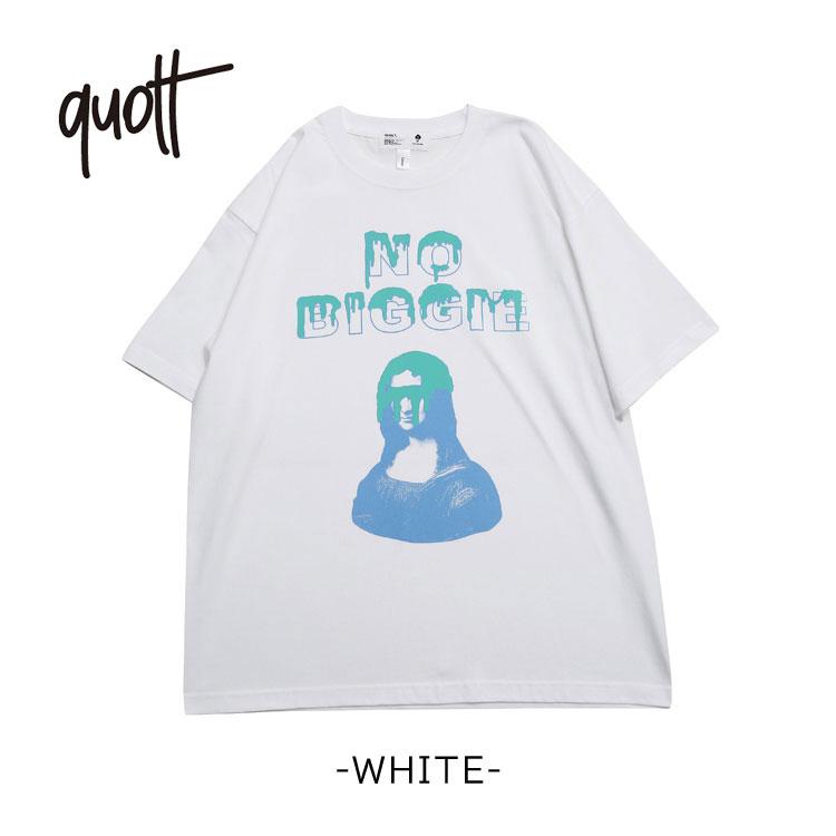quolt（クオルト） 半袖Tシャツ DRIP プリント 半袖 Tシャツ クルー