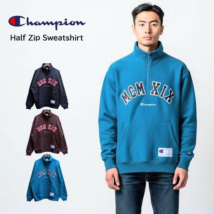 ACTION STYLE 【特別価格】 ハーフジップ スウェットシャツ アクション