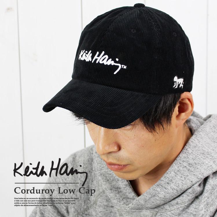 キースへリング ロゴ コーデュロイ メンズ ローキャップ レディース 帽子 男女兼用 無地 シンプル オールシーズン 誕生日 プレゼント Cap03n1 Studio R 通販 Yahoo ショッピング