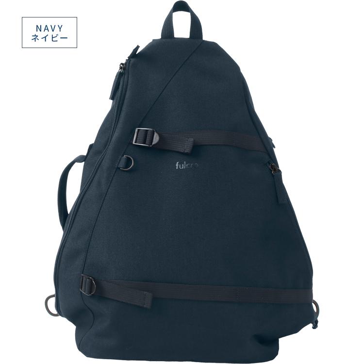 fulcro 三角シェイプ クロス ボディバッグ City delight M 斜めがけ
