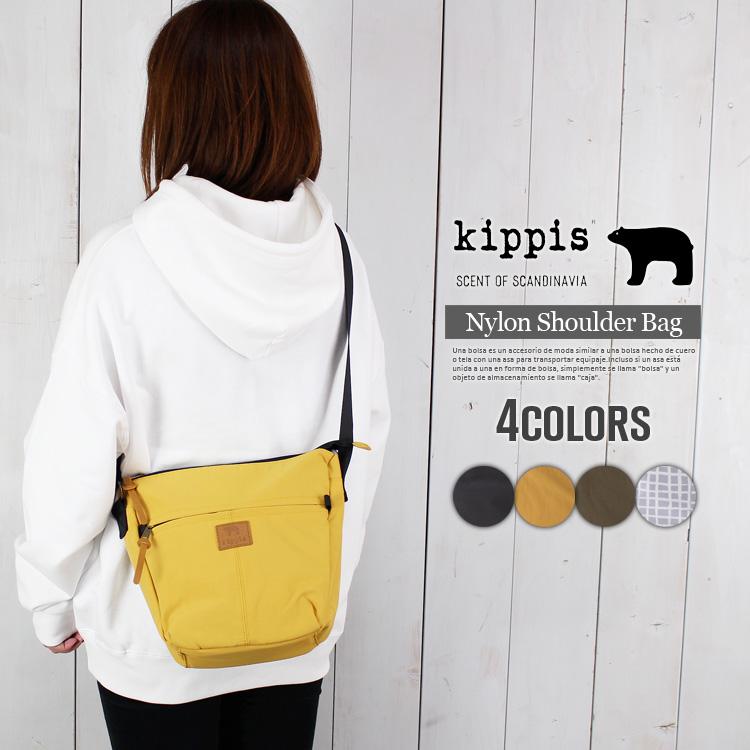 kippis ショルダーバッグ 撥水加工 キッピス シンプル 斜めがけ