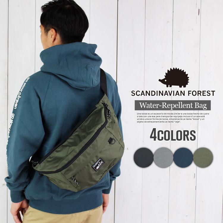 黒のボディバッグ・ウエストポーチ【右掛け・左掛け／撥水・速乾】 ボディバッグ ブラック 黒 ショルダーバッグ ウエストバッグ