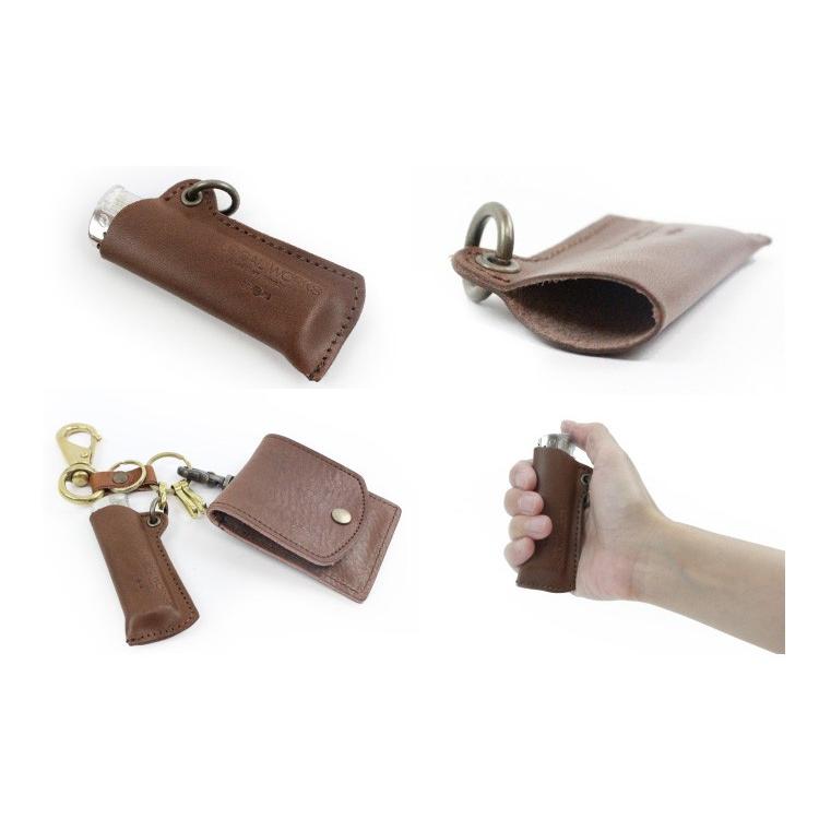 レザー ライターケース　ブラック Amazon.co.jp: Lucklybestsellerメタルブラックレザーライター