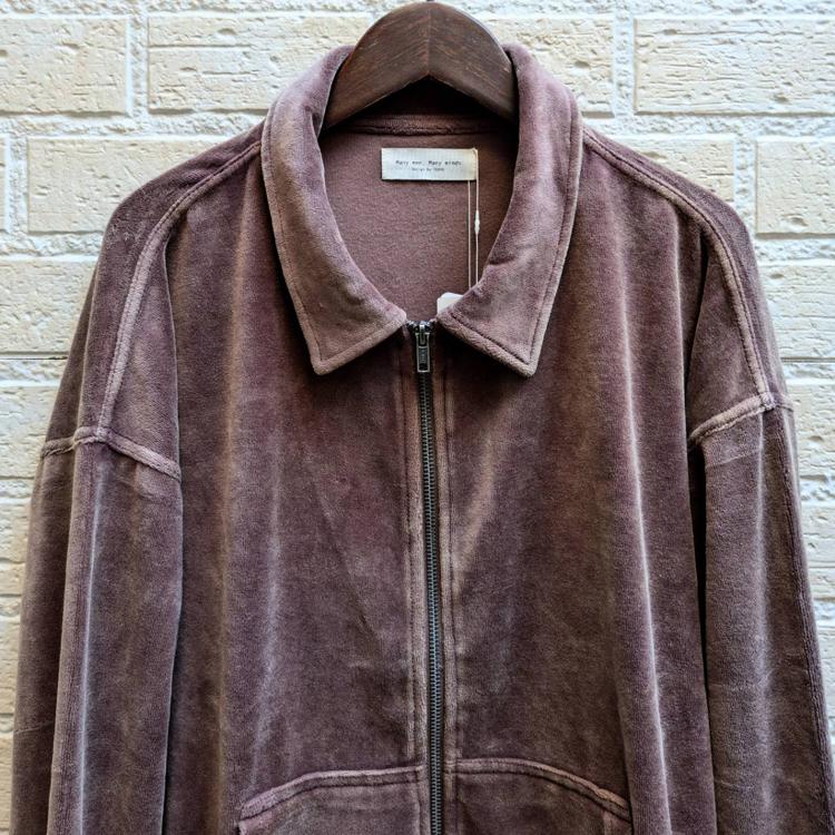 Many men, many minds. Many men many minds パウダー加工 ベロア