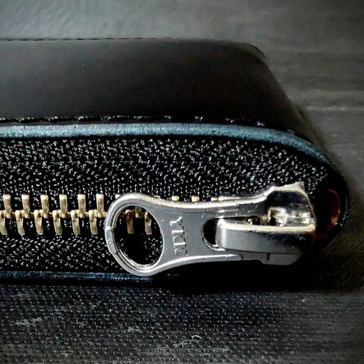 正規品 日本製 新喜皮革 コードバン レザー ラウンドジップ ウォレット