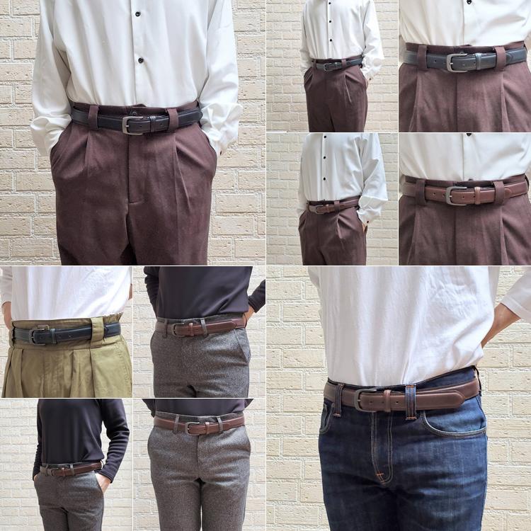 長沢ベルト工業 伸びるベルト クロムエクセルレザー ホーウィン社