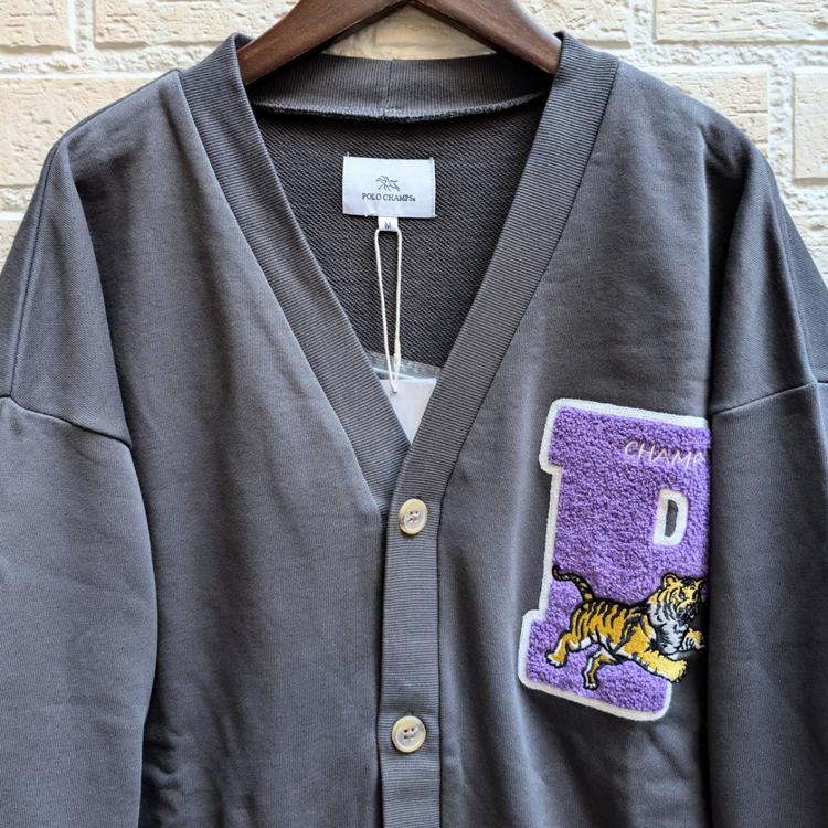 ポロ ラルフローレン ロゴワッペン刺繍 ジップアップ ウールカーディガン XL Polo ベア ウール ジップ カーディガン | ラルフ ローレン公式