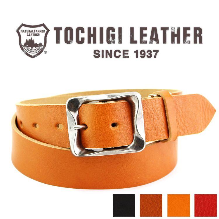 STUD LETTER BELT オレンジ レザー ベルト 栃木レザー ベルト メンズ レザーベルト 本革 栃木レザーベルト
