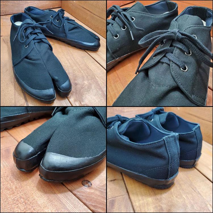 地下足袋 スプリットトゥ デッキ足袋 地下足袋シューズ オールジャパンメイド デッキシューズ 地下 足袋 シューズ ブラック インディゴ アイボリー グレー |  | 10