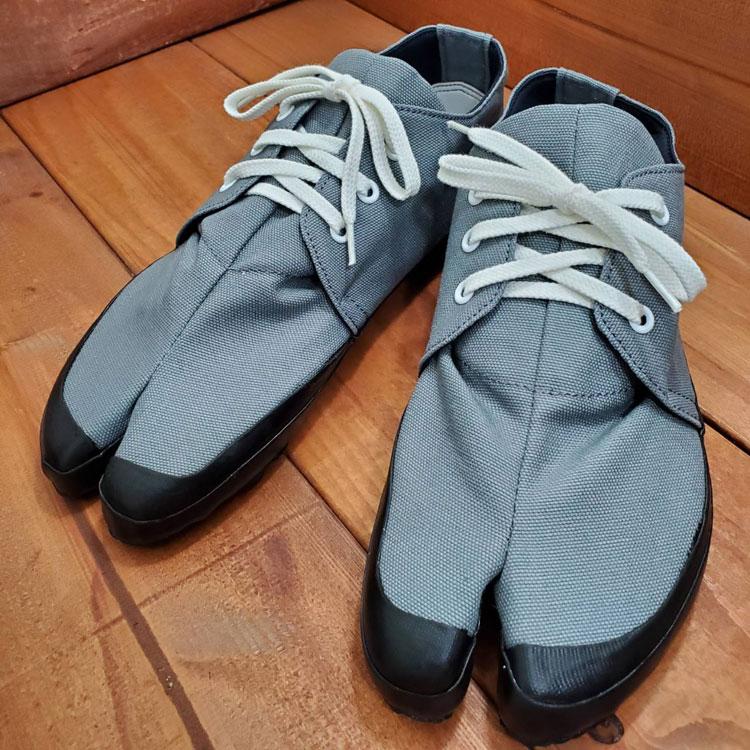 地下足袋 スプリットトゥ デッキ足袋 地下足袋シューズ オールジャパンメイド デッキシューズ 地下 足袋 シューズ ブラック インディゴ アイボリー グレー |  | 12