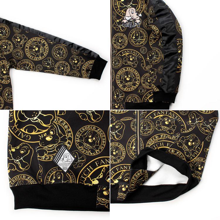 GALFY（ガルフィー） セットアップ 成金チンピラ 総柄 ジャケット