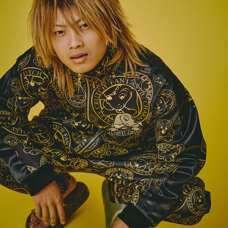 GALFY（ガルフィー） セットアップ 成金チンピラ 総柄 ジャケット