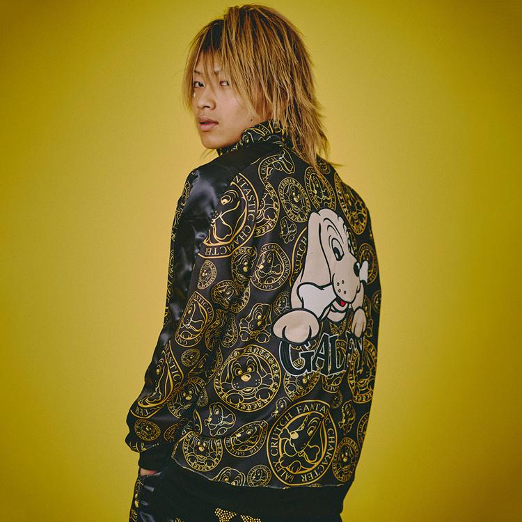 GALFY（ガルフィー） セットアップ 成金チンピラ 総柄 ジャケット