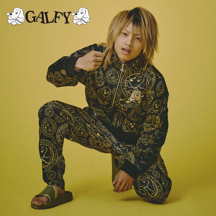 GALFY（ガルフィー） セットアップ 成金チンピラ 総柄 ジャケット