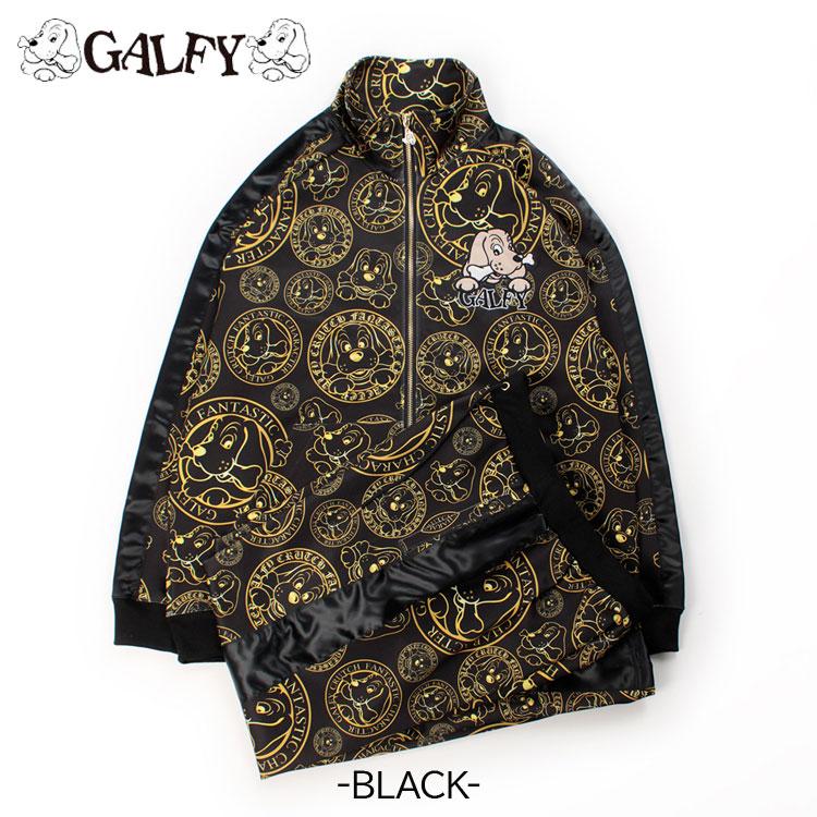 GALFY（ガルフィー） セットアップ 成金チンピラ 総柄 ジャケット