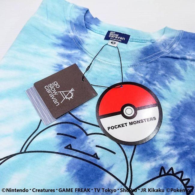 Go Slow Caravan ゴースローキャラバン ポケモン カビゴン 半袖 Tシャツ タイダイ Pokemon Go ユニセックス ペアルック 男女兼用 068 Studio T2 通販 Yahoo ショッピング