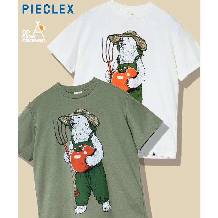 go slow caravan（ゴースローキャラバン） 半袖Tシャツ ファーマークマ