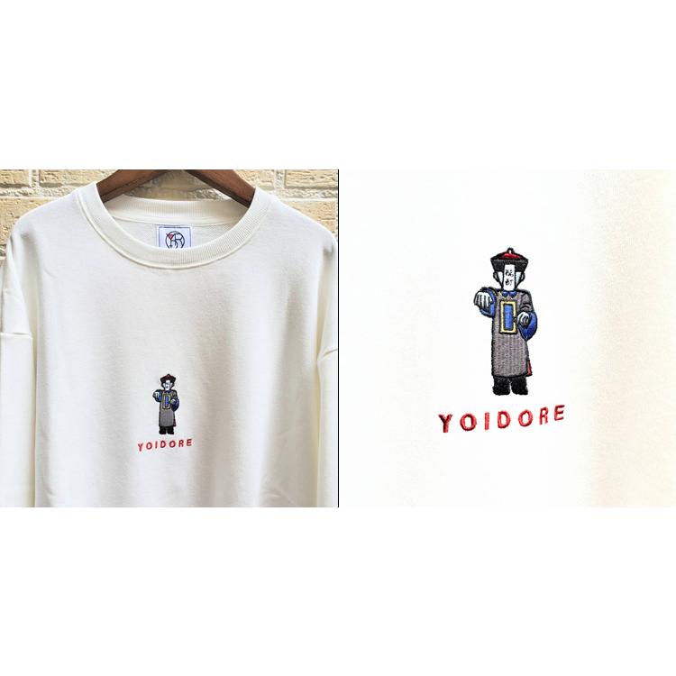 YOIDORE ヨイドレ 酔いどれ道士 キョンシー 裏毛 クルーネック