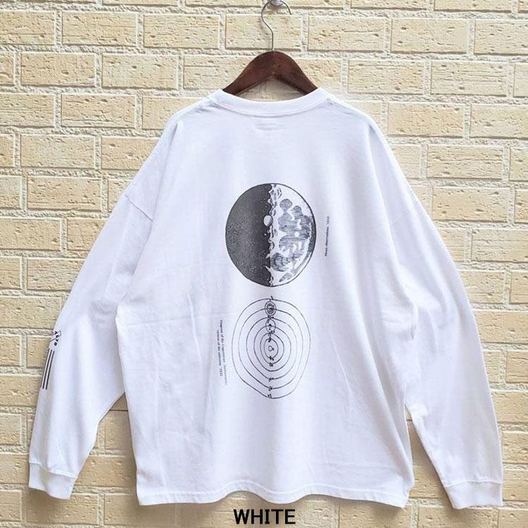 quolt（クオルト） ワイド 長袖Tシャツ クルーネック プリントTee