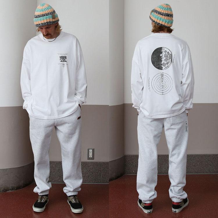 quolt（クオルト） ワイド 長袖Tシャツ クルーネック プリントTee