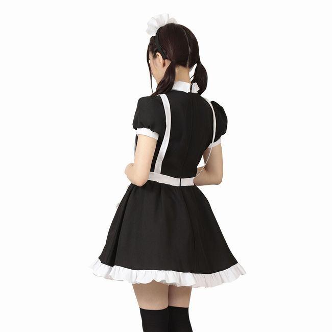 メイド 服 レディースアパレル ミニスカート コスプレ 猫耳 カチューシャ メイドワンピース エプロン ハロウィーン クリスマス イベント Kh0035bk Studio T2 通販 Yahoo ショッピング