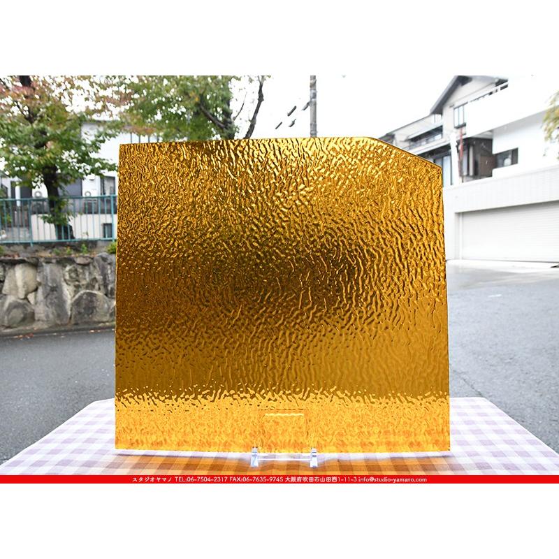 ステンドグラス 材料 ガラス ウィズマーク_W_49 R_B__707202200430_写真の1/4が基本サイズ_20cm×22cm  :707202200430:ステンドグラスのスタジオヤマノ - 通販 - Yahoo!ショッピング