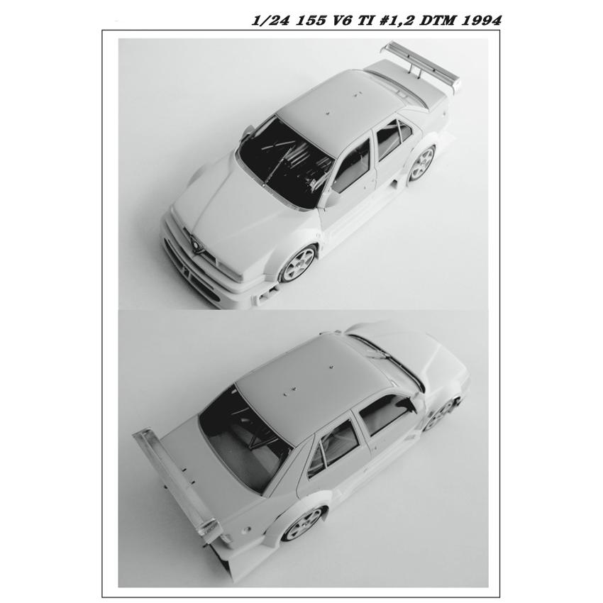 【STUDIO27】1/24 155 V6 T1 #1,2 DTM 1994トランスキット★再生産★ 【STUDIO27】1/24 155 V6 T1 #1,2 DTM 1994トランスキット★再生産★