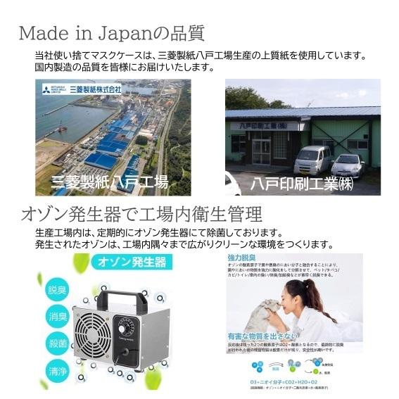 使い捨てマスクケース  送料無料 紙製 300枚入 業務用 | ブランド登録なし | 05