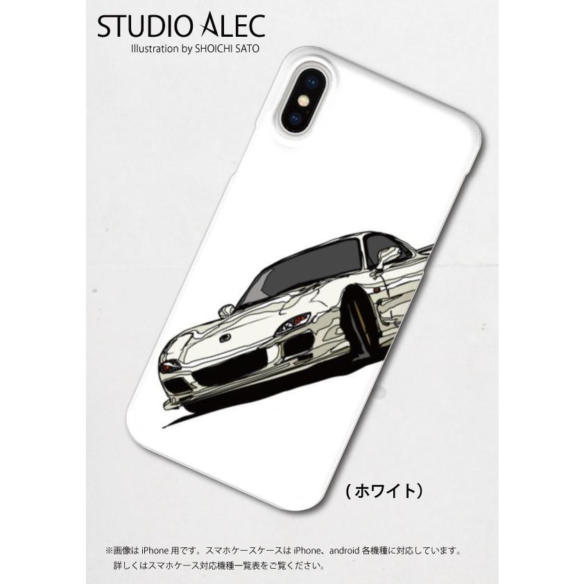 マツダ FD3S RX-7 のイラスト　ハードケース型スマホケース　iPhone&Android各機種対応！｜studioalec｜03