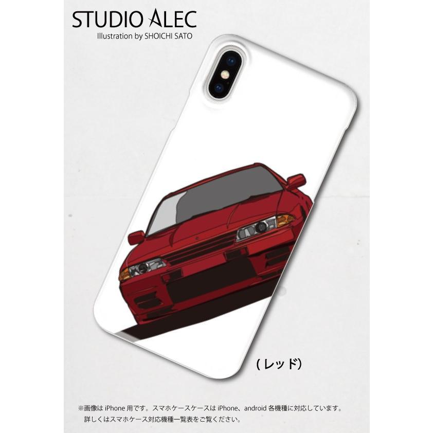 日産スカイラインGT-R(BNR32型) のイラスト ハードケース型