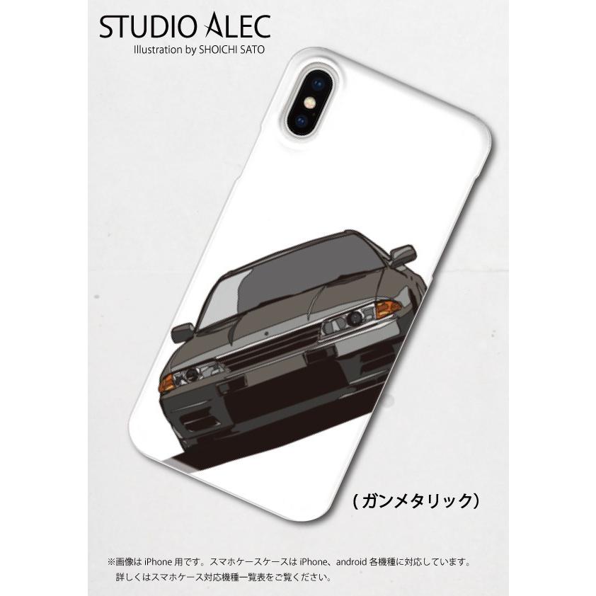 日産スカイラインGT-R(BNR32型) のイラスト ハードケース型