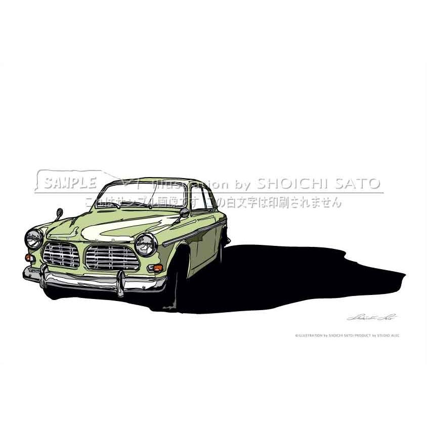 在庫セール品!ボルボ アマゾン イラストポスター(A4サイズ 在庫セール品!ボルボ アマゾン イラストポスター(A4サイズ