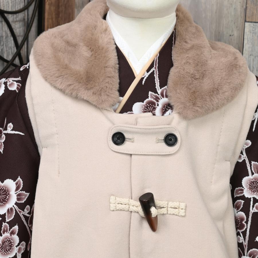 【在庫処分品】被布セット/ダッフル/03-709TY/子供/ちびっこ/着物/長襦袢/草履/七五三着物セット/3歳/和服 |  | 01