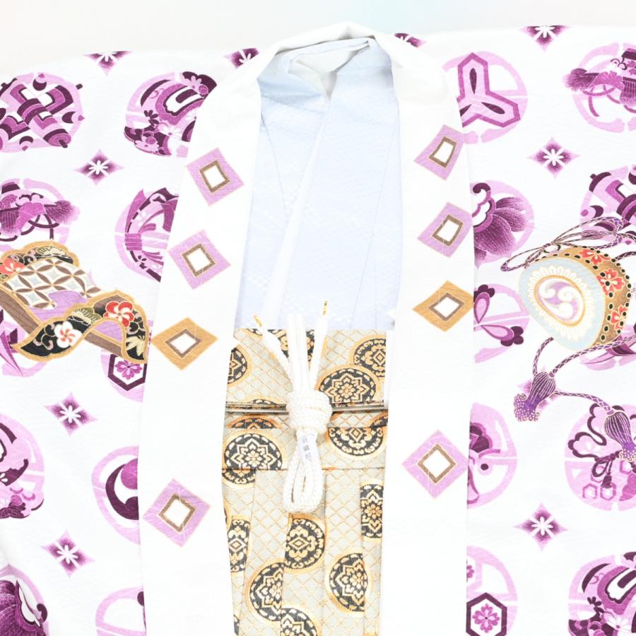 【激安】【在庫処分品】男児AS袴セット/しゃれっこ/05-688BN/(BN2760)/ブランド/子供/ちびっこ/着物/長襦袢/羽織/七五三着物セット/5歳/和服/ |  | 01