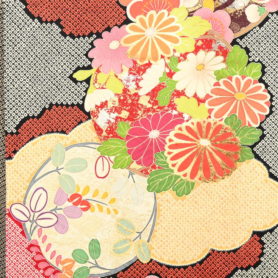 【在庫処分品】振袖/PETIT BURAN/【別誂えお仕立て付き】/20-1206BN/購入/単品/正絹/オーダーメイド/ブランド/成人式/卒業式/結婚式の画像