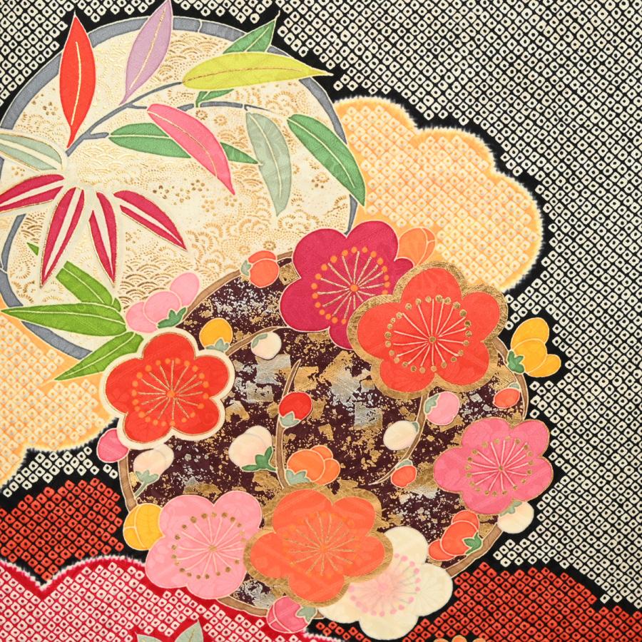【在庫処分品】振袖/PETIT BURAN/【別誂えお仕立て付き】/20-1206BN/購入/単品/正絹/オーダーメイド/ブランド/成人式/卒業式/結婚式の画像