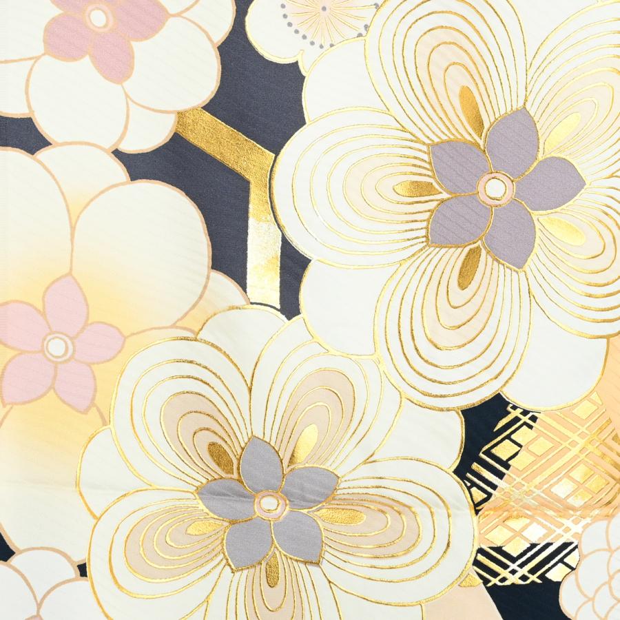 【バーゲン品】振袖【別誂えお仕立て付き】20-1217BN/購入/単品/正絹/オーダーメイド/ブランド/成人式/卒業式/結婚式の画像