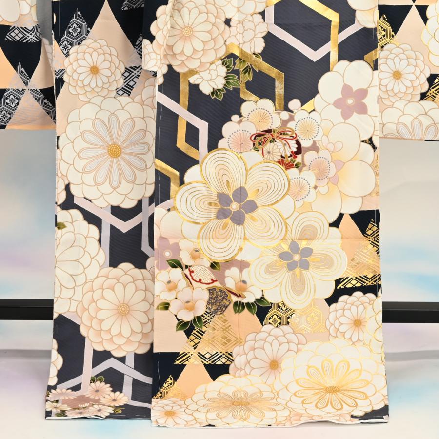 【バーゲン品】振袖【別誂えお仕立て付き】20-1217BN/購入/単品/正絹/オーダーメイド/ブランド/成人式/卒業式/結婚式の画像