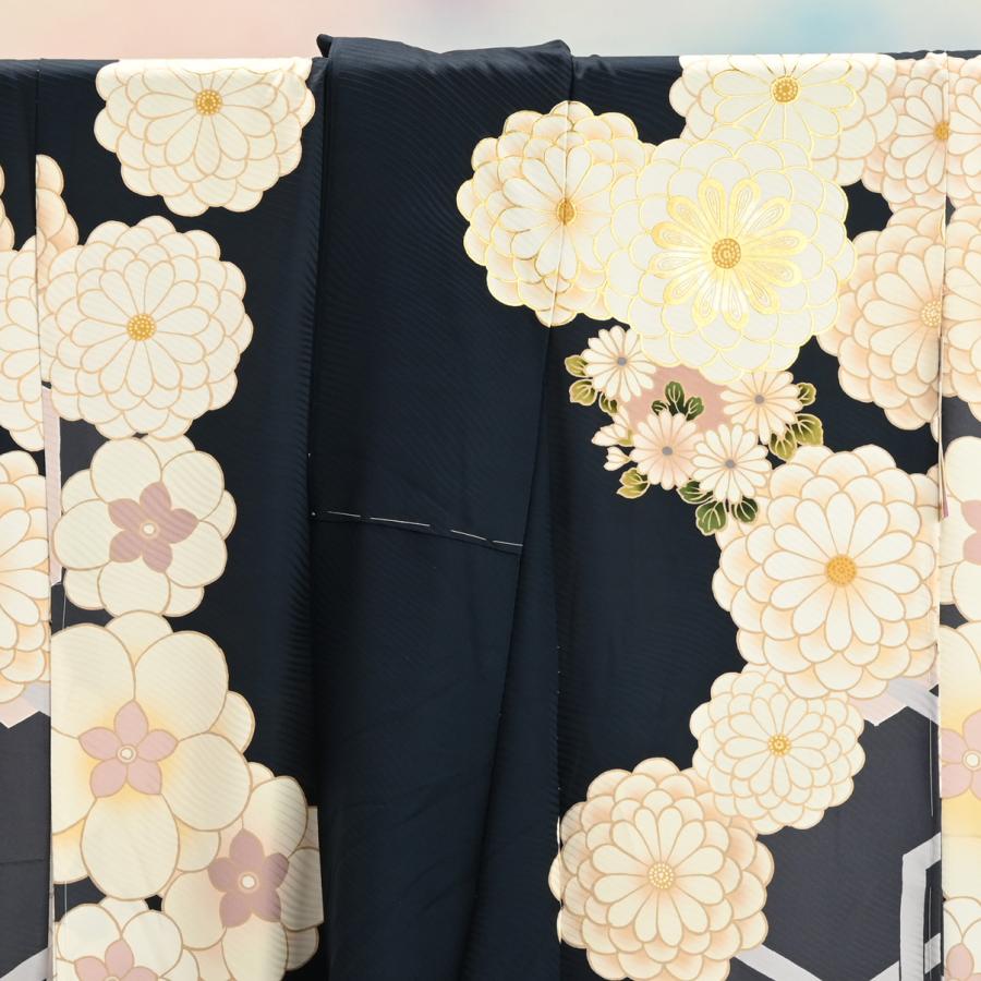 【バーゲン品】振袖【別誂えお仕立て付き】20-1217BN/購入/単品/正絹/オーダーメイド/ブランド/成人式/卒業式/結婚式の画像