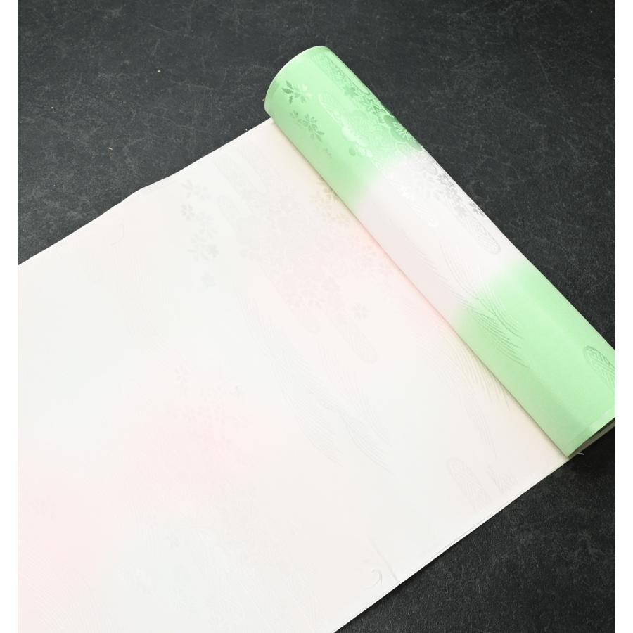 長襦袢 身丈136cm 裄丈67.5cm L 佐伯武晴 落款 干支 白 正絹 美品 名品  