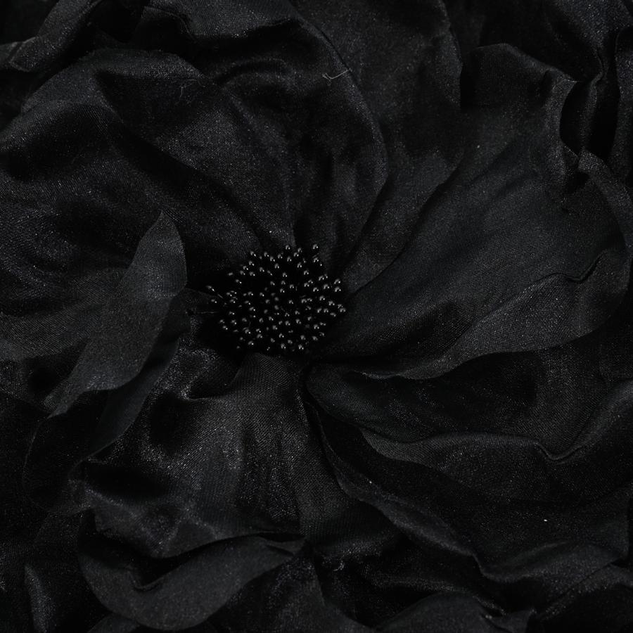 80RF80100【新作】フラワーコサージュ/飾り花/髪飾り/帯飾り/RS-21/ラフィネモカ/ブラック/大きい/可愛い/おしゃれ/振袖/着物/女性用 |  | 02