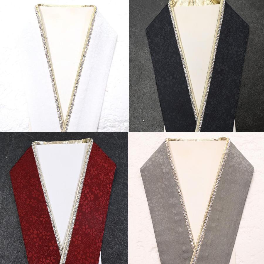 81KZ40060【新色】【バーゲン品】重ね衿/LINE STONE/ライン