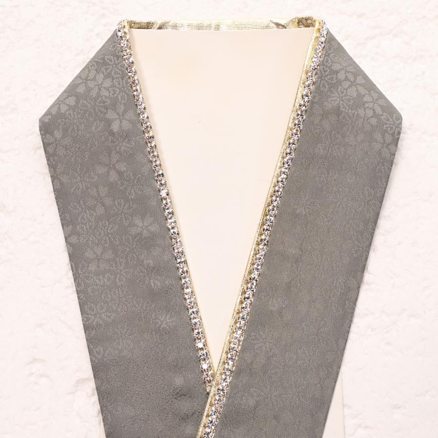 81KZ40060【新色】【バーゲン品】重ね衿/LINE STONE/ライン