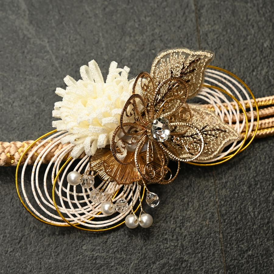 82KO80140【最新作】帯締め/ボルドー/金/銀/振袖用帯〆/正絹/丸