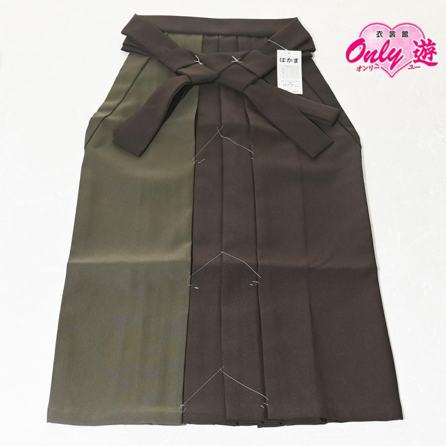 120【新作】【紐下87cm】女袴/百華/袴単品/87-324BN/ダブルカラー 