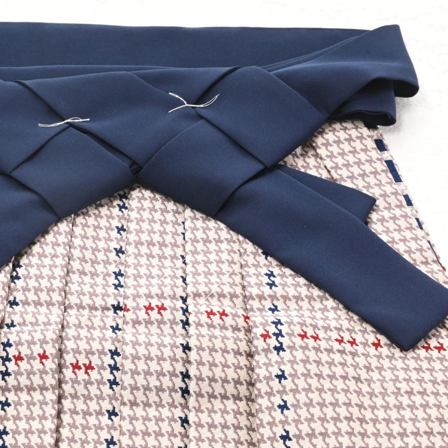 80【在庫処分品】【紐下87cm】女袴/袴単品/ラフィネモカ/千鳥/87-352RF/レディース/謝恩会/卒業式/女子用/はかま/Sサイズ/ベージュ |  | 01