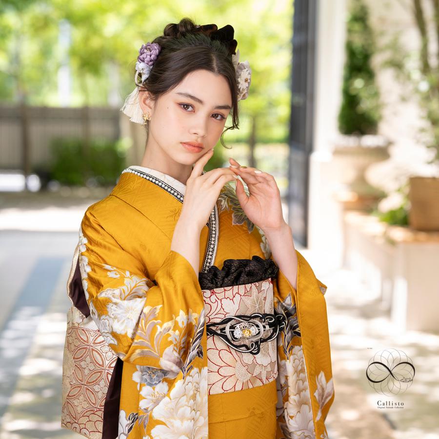 【最新作】お誂え付き振袖フルセット/購入/振袖/ブランド/Ca-056/Callisto/オーダーメイド/結婚式/成人式/卒業式/着物/フルセット |  | 02