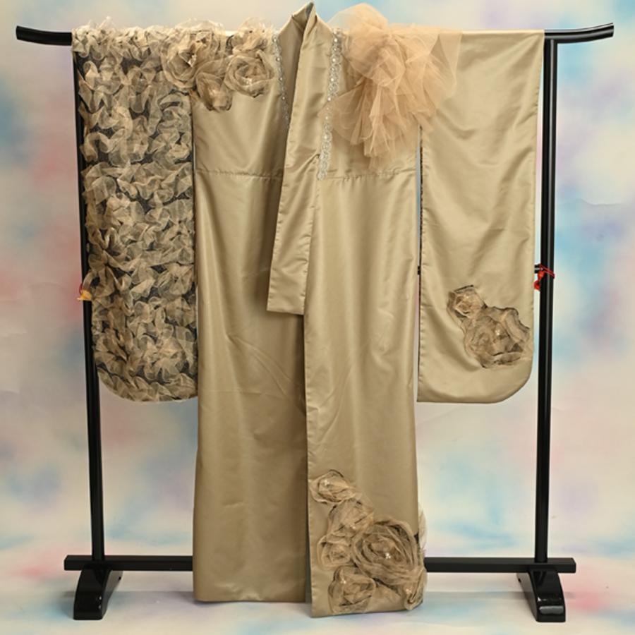 【新作】振袖フルセット/DK-001B/Ryusa rose/リューサローズ/ゴールド/振袖/購入/ブランド/成人式/卒業式/結婚式/着物/フルセット |  | 11