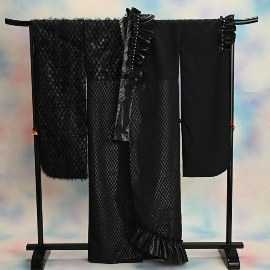 【新作】振袖フルセット/DK-002B/Ryusa rose/リューサローズ/ブラック/振袖/購入/ブランド/成人式/卒業式/結婚式/着物/フルセット |  | 13