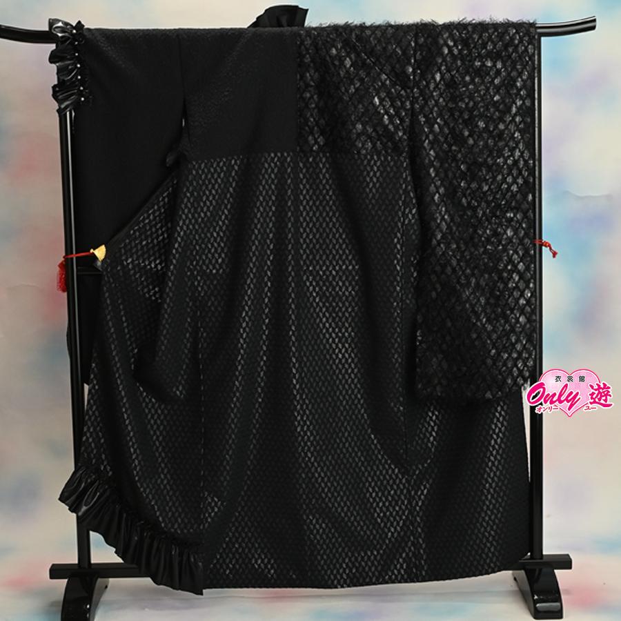 【新作】振袖フルセット/DK-002B/Ryusa rose/リューサローズ/ブラック/振袖/購入/ブランド/成人式/卒業式/結婚式/着物/フルセット |  | 09